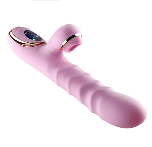 LacyNighty™ Sweet Vibrations Clitoral Sucking Dildo Lavah Intimates