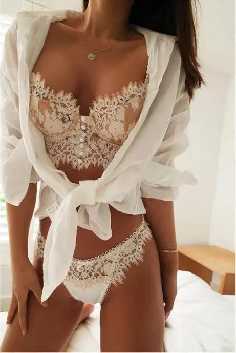 Free Falling Bra Set CINOON Official Store Lingerie & Intimates