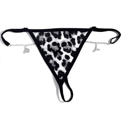 LacyNighty™ Naughty Whispers Lace Thong CARAQUET g-string