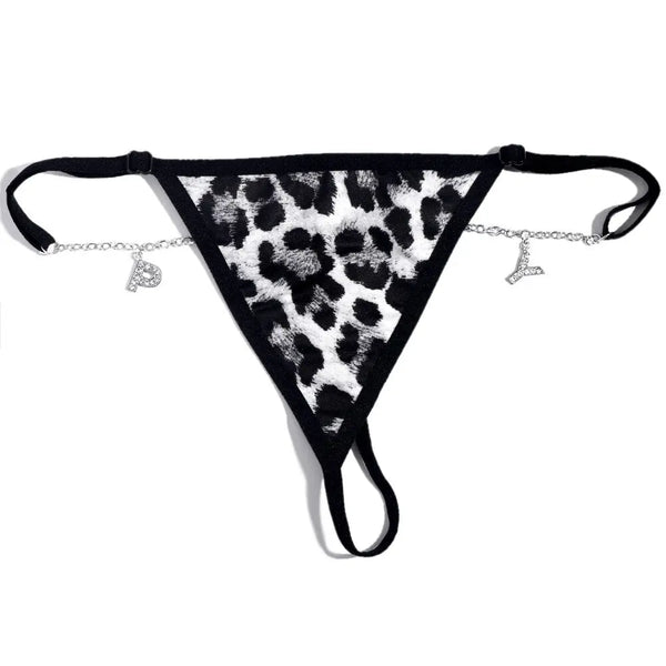 LacyNighty™ Naughty Whispers Lace Thong CARAQUET g-string