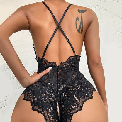 LacyNighty™ Model LT259 LQYCSX Official Store Lace Teddy