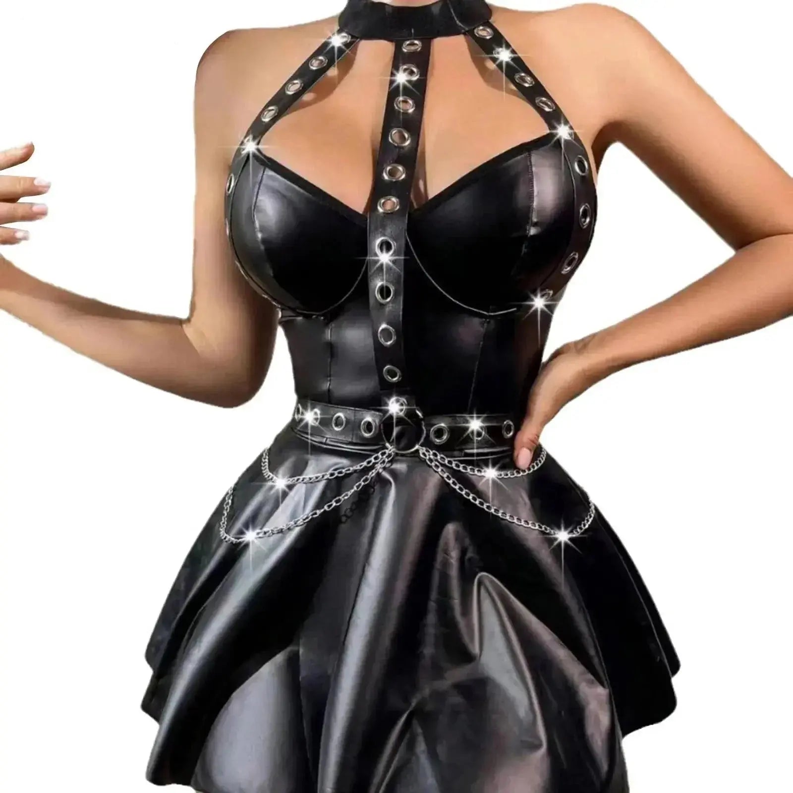 Rade Leather Dress Lacy0301 Other