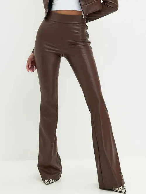 High Waist Leather Pants Lacy0301 Other