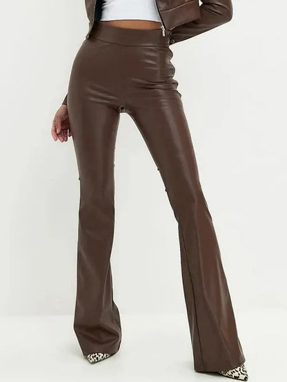 High Waist Leather Pants Lacy0301 Other