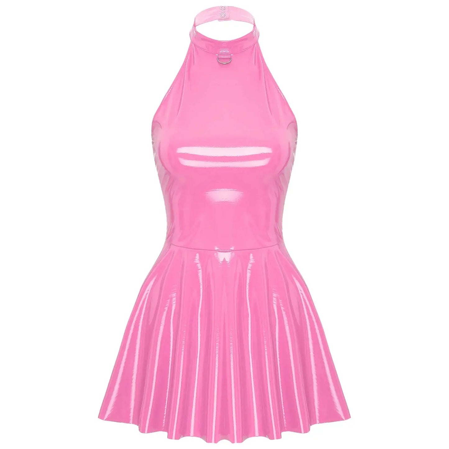 Wetlook Leather Dress Lacy0301 Other