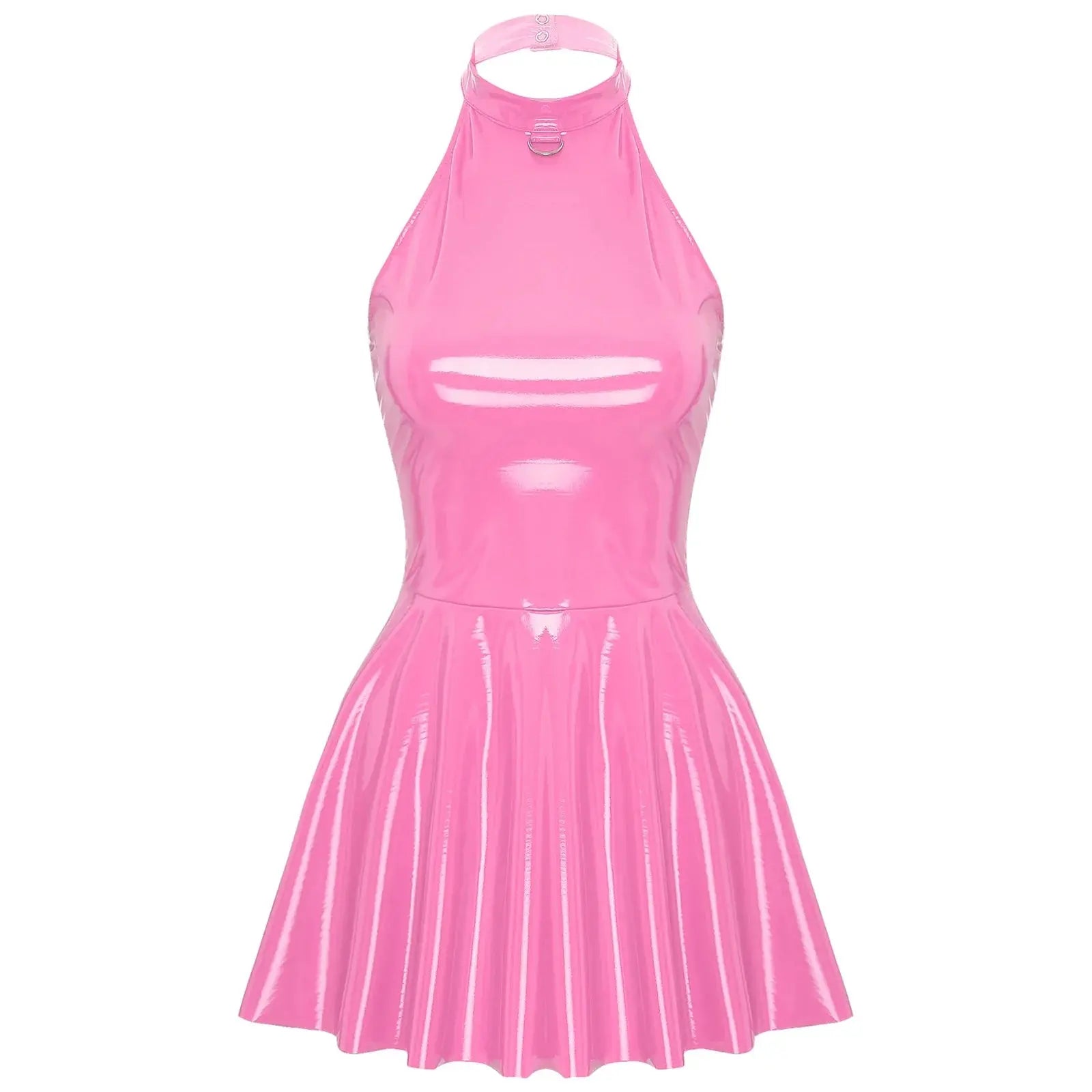 Wetlook Leather Dress Lacy0301 Other