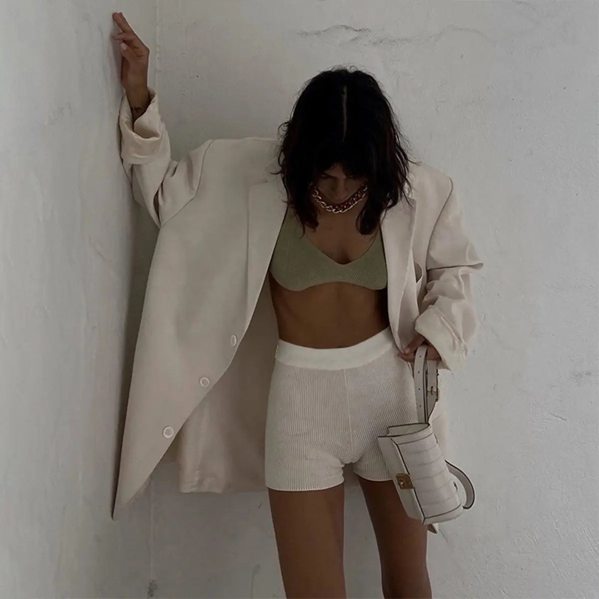 Elle Ribbed Shorts Lavah Intimates shorts