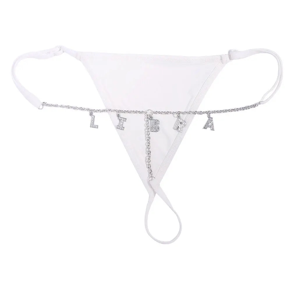 LacyNighty™ Naughty Whispers Lace Thong CARAQUET g-string