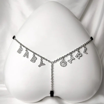 LacyNighty™ Naughty Whispers Lace Thong CARAQUET g-string