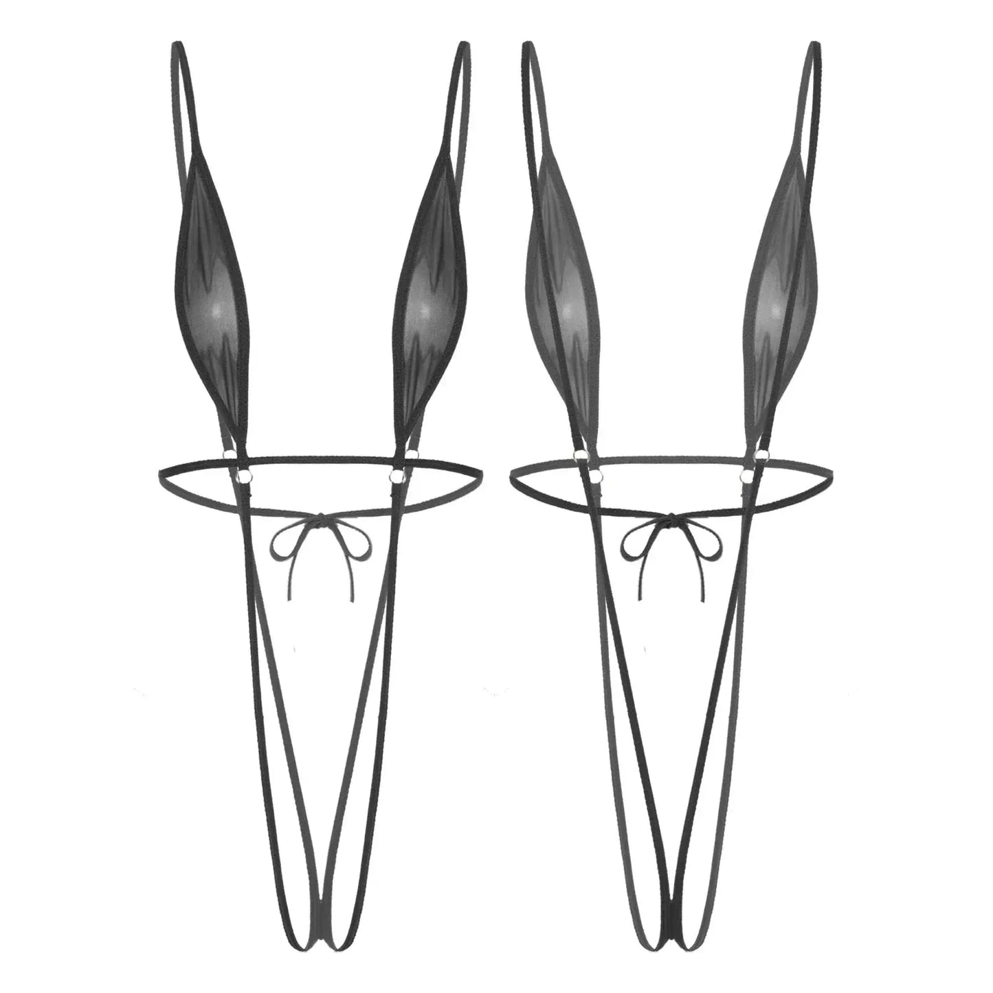 Heart Goes Numb Crotchless Lingerie LacyNighty Lingerie & Intimates