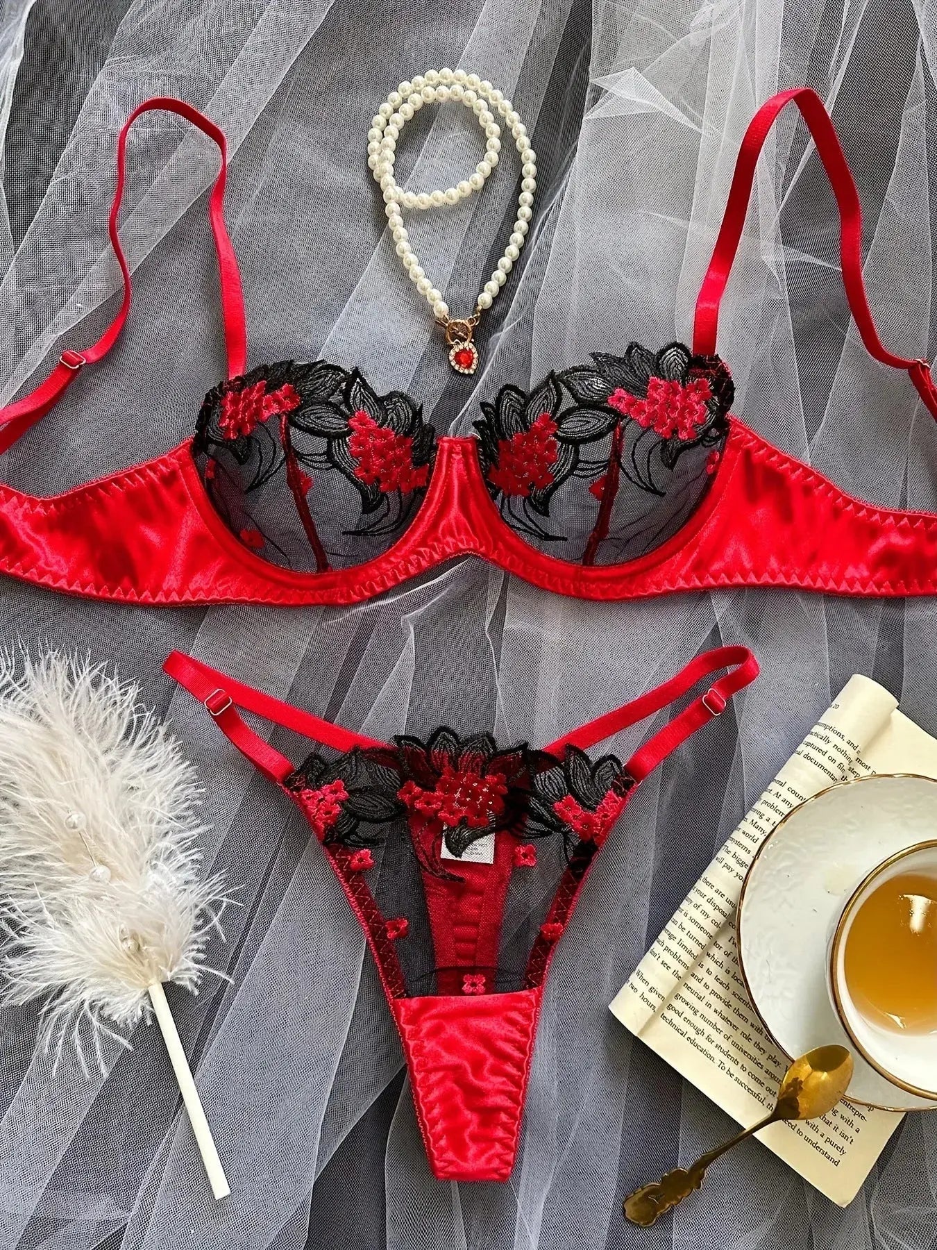 Born To Be Wild Bra Set LacyNighty Lingerie & Intimates