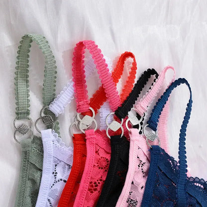 Magnetizing  Touch G-String LacyNighty Panties