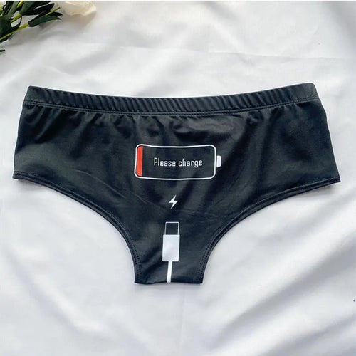 Charge Me Up Please Briefs Fan·Sweet Official Store Panties