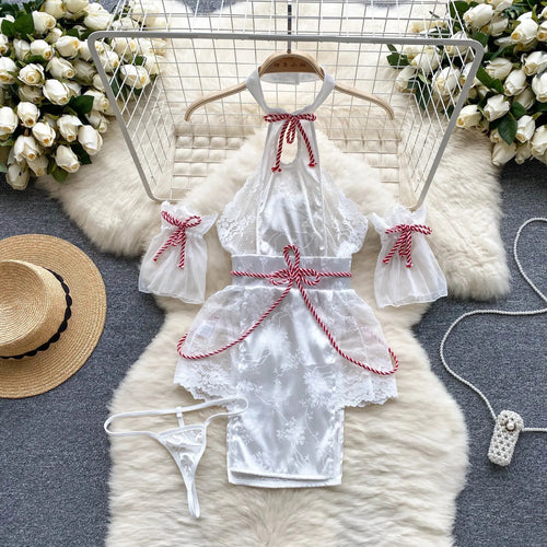 Feels Like The Walls Nightdress LacyNighty Sleeping Wear