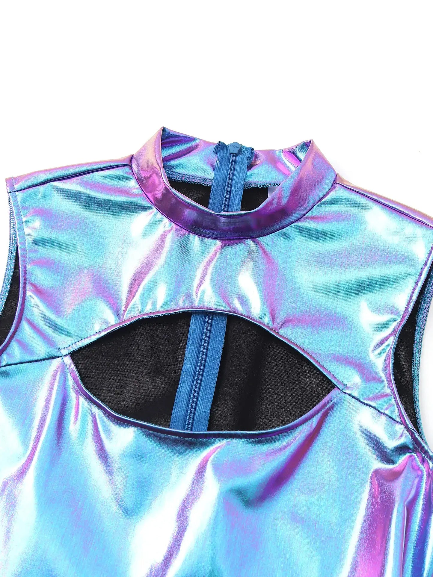 Metallic Leather Bodysuit Lacy0301 Other