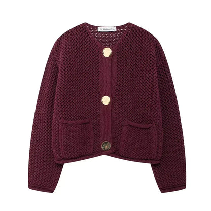 Knitted Cardigan Lacy