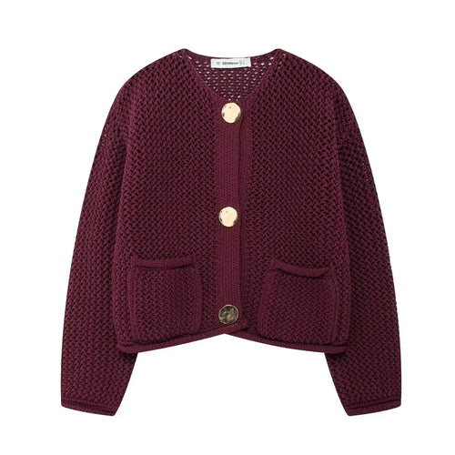 Knitted Cardigan Lacy