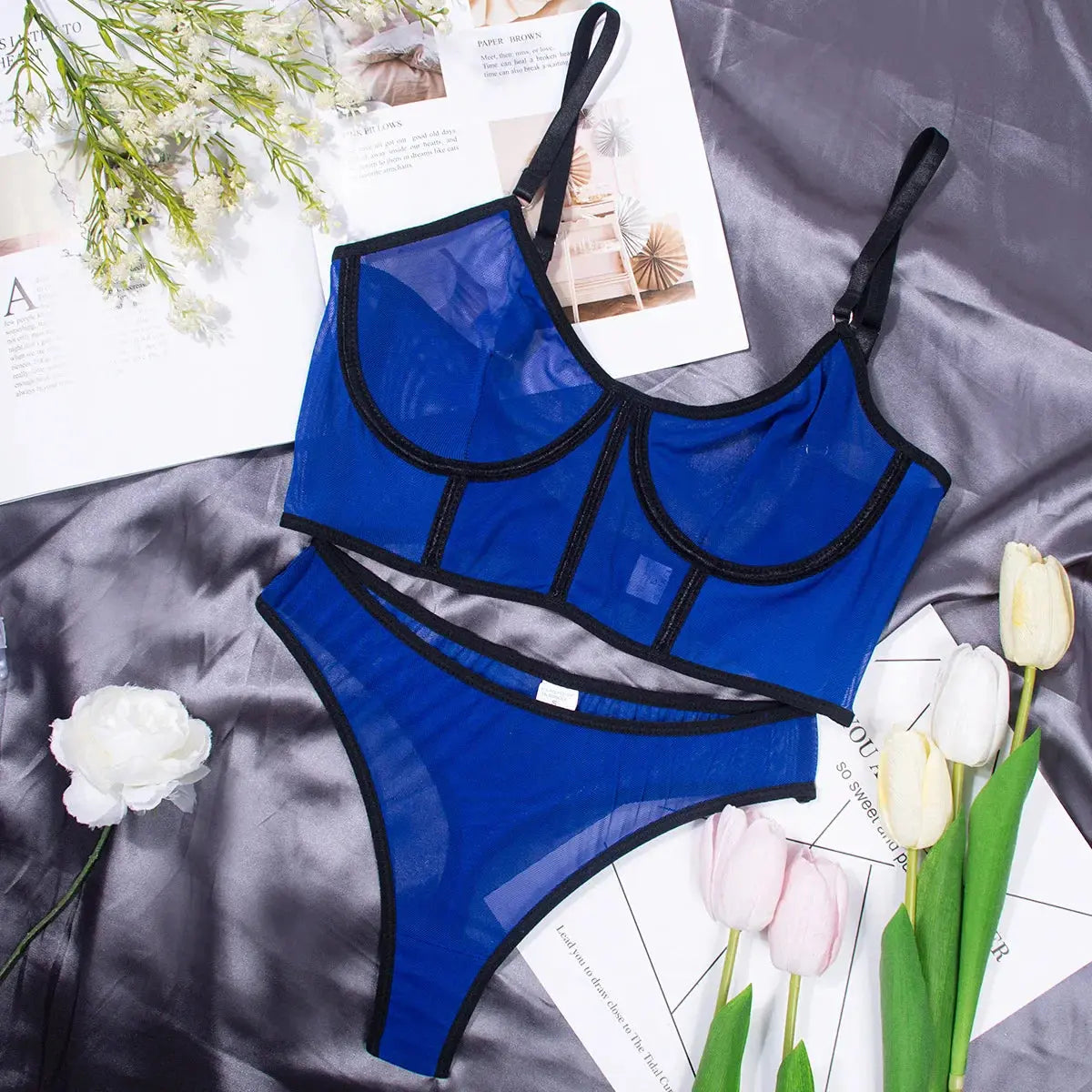 Shimmering Secrets Bra Set LacyNighty0212 Lingerie & Intimates