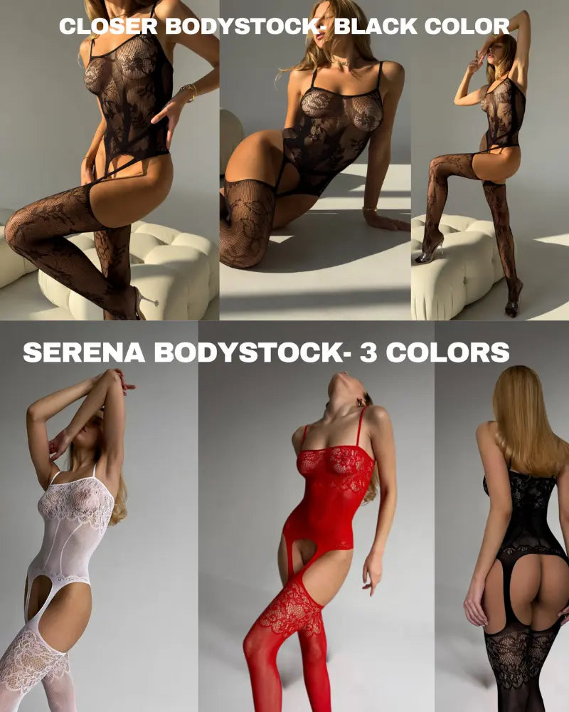 Serena Bodystock Lacy Nighty