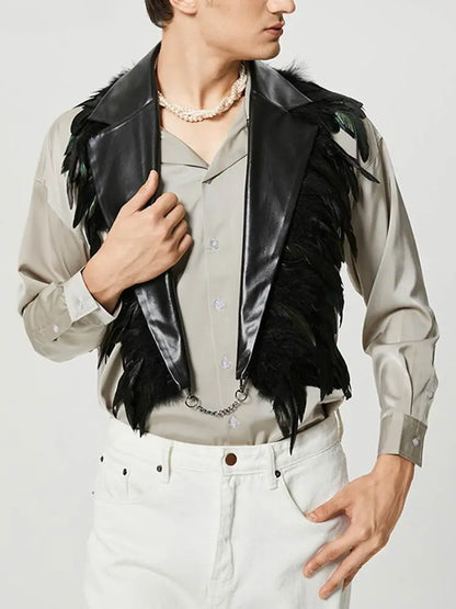 Feather Vest Smiling Eyes Store Home