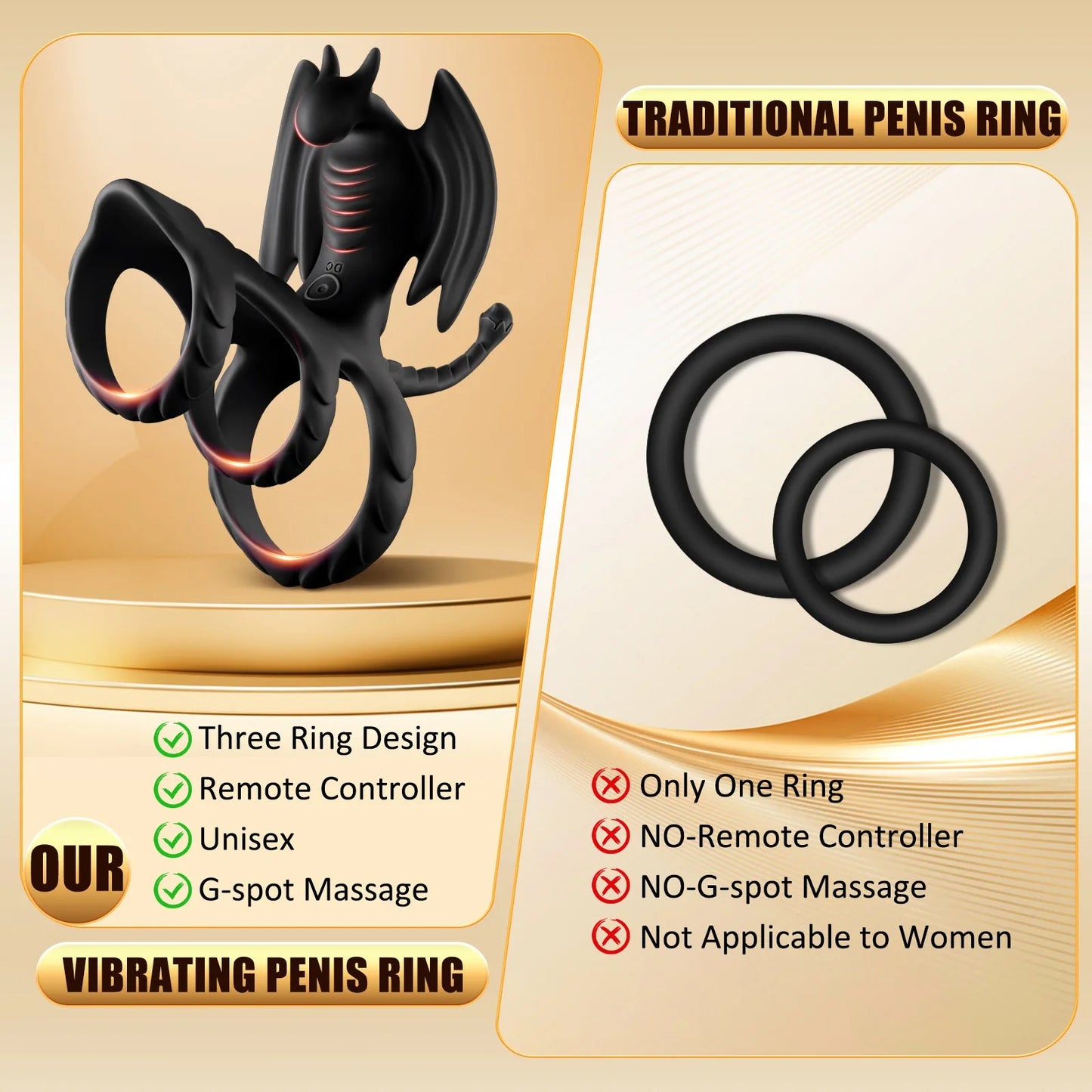 💥2026-🐉Dragon's will- 10 level super strong vibration