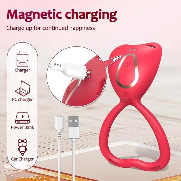 💥2025 VIBELOCK Pro Magnetic Pleasure Ring Nighty