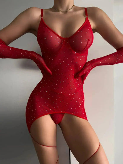 Natalia Lingerie Set Lacy Nighty