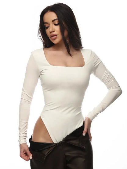 Long sleeve bodysuit Lacy Nighty