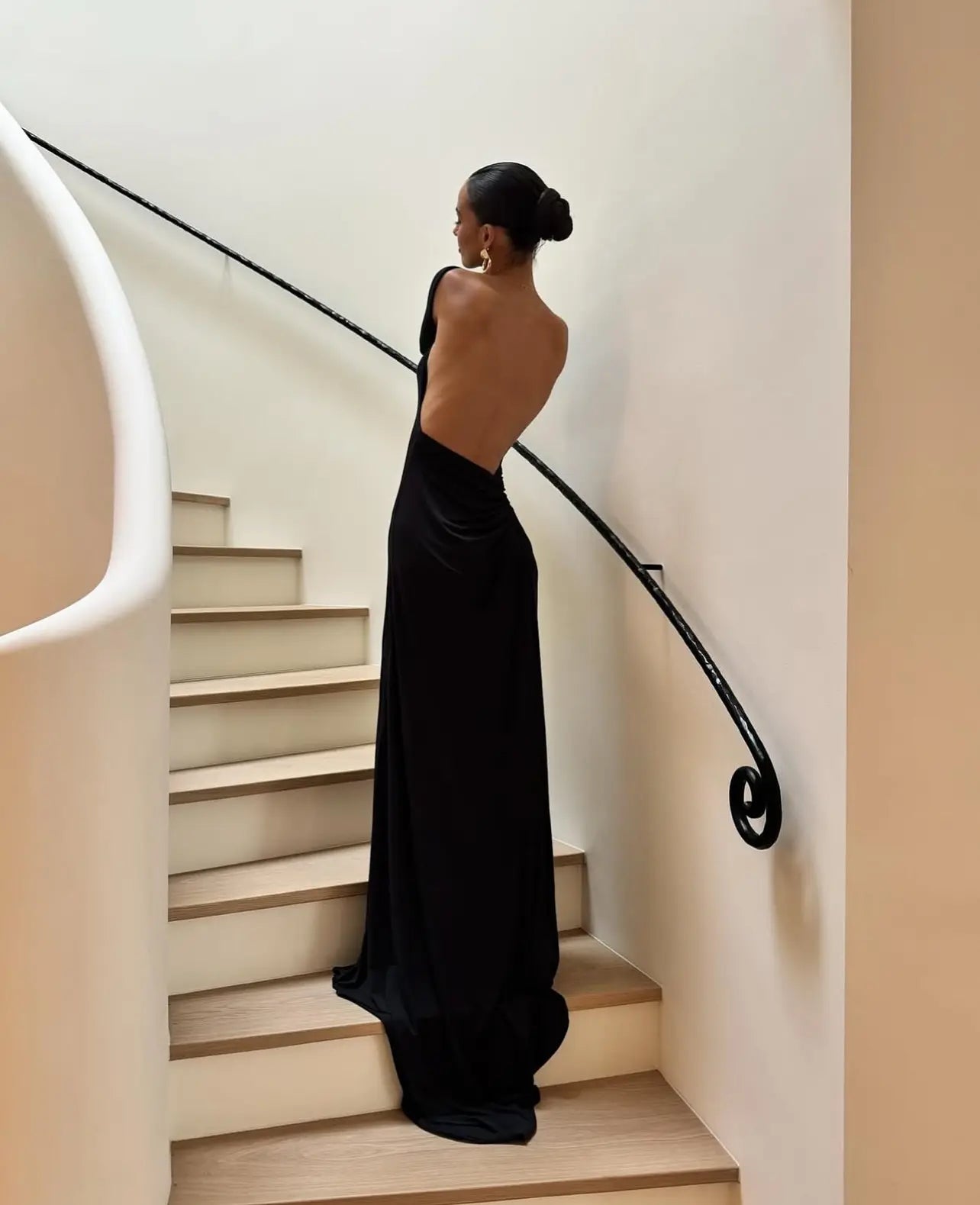 Sheer Backless Dress Lacy Nighty