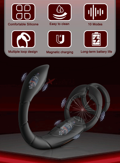 💥 2025 Limited 70% OFF 🔥 Prostate Stimulator Butt Plug with Ring LACYMATE®