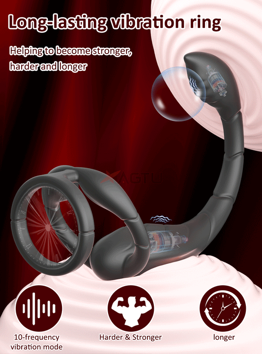 💥 2025 Limited 70% OFF 🔥 Prostate Stimulator Butt Plug with Ring LACYMATE®
