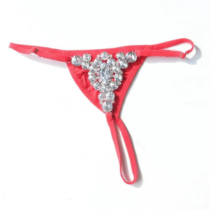 LacyNighty™ Rhinestones Thong LacyNighty Panties