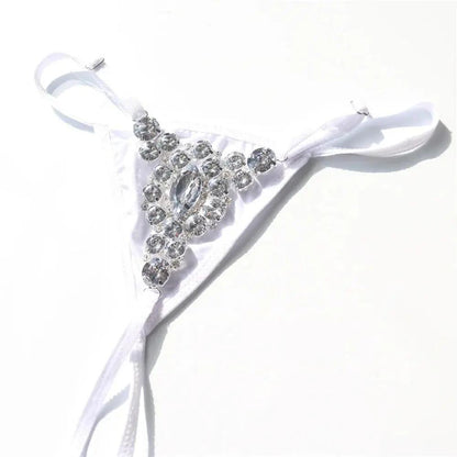 LacyNighty™ Rhinestones Thong LacyNighty Panties