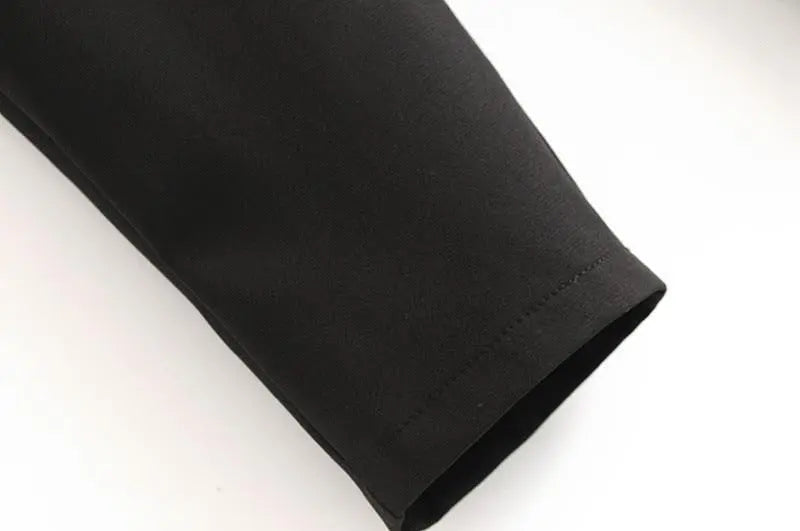 Office Lady Suit Pants with Belt Lacy0301Goth