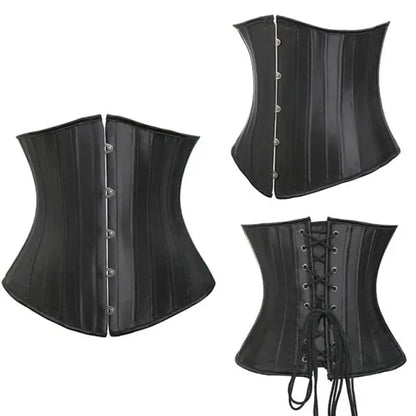 LacyNighty™ Model UC606 LORETTA LACE LINGERIE Underbust Corset