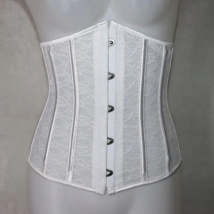 LacyNighty™ Model UC616 LORETTA LACE LINGERIE Underbust Corset