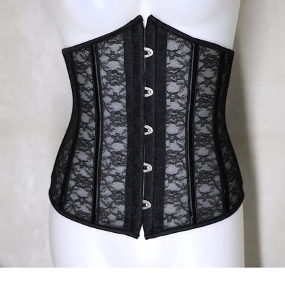 LacyNighty™ Model UC616 LORETTA LACE LINGERIE Underbust Corset
