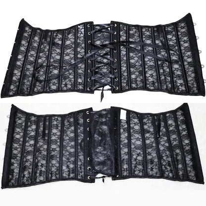 LacyNighty™ Model UC616 LORETTA LACE LINGERIE Underbust Corset