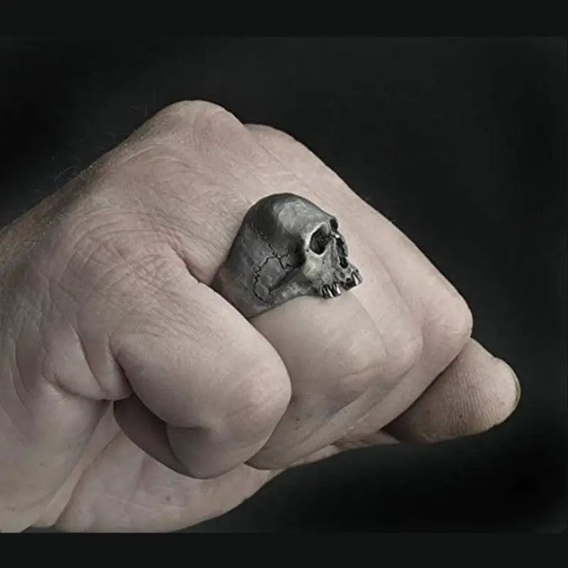 UNISEX SKULL RING Salenso