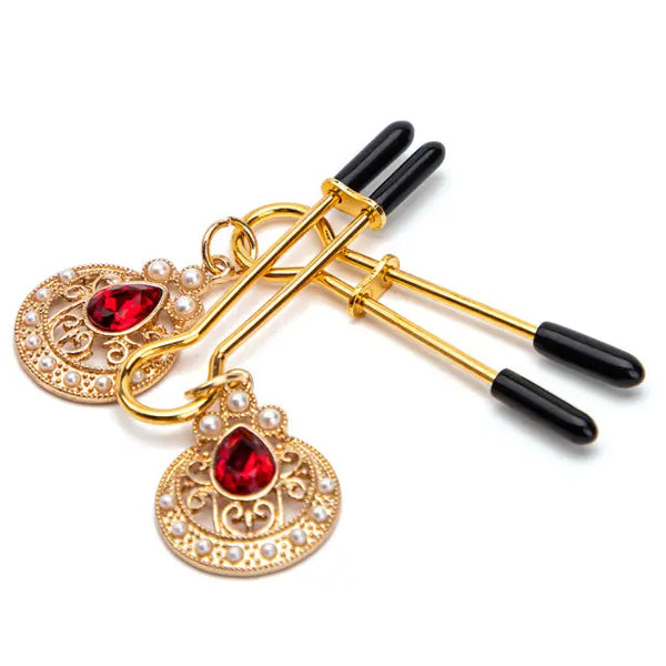 LacyNighty™ Heiress Nipple Clamps Lavah Intimates