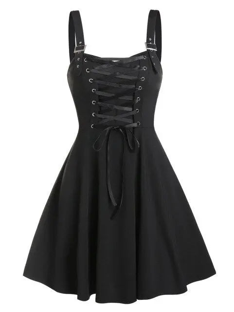 Lacy Black Dress Lacy0301Goth