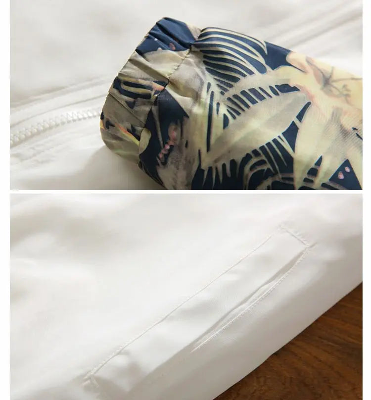 Floral Windbreaker Lacy0301Goth