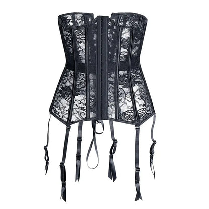 LacyNighty™ Model UC604 LORETTA LACE LINGERIE Underbust Corset