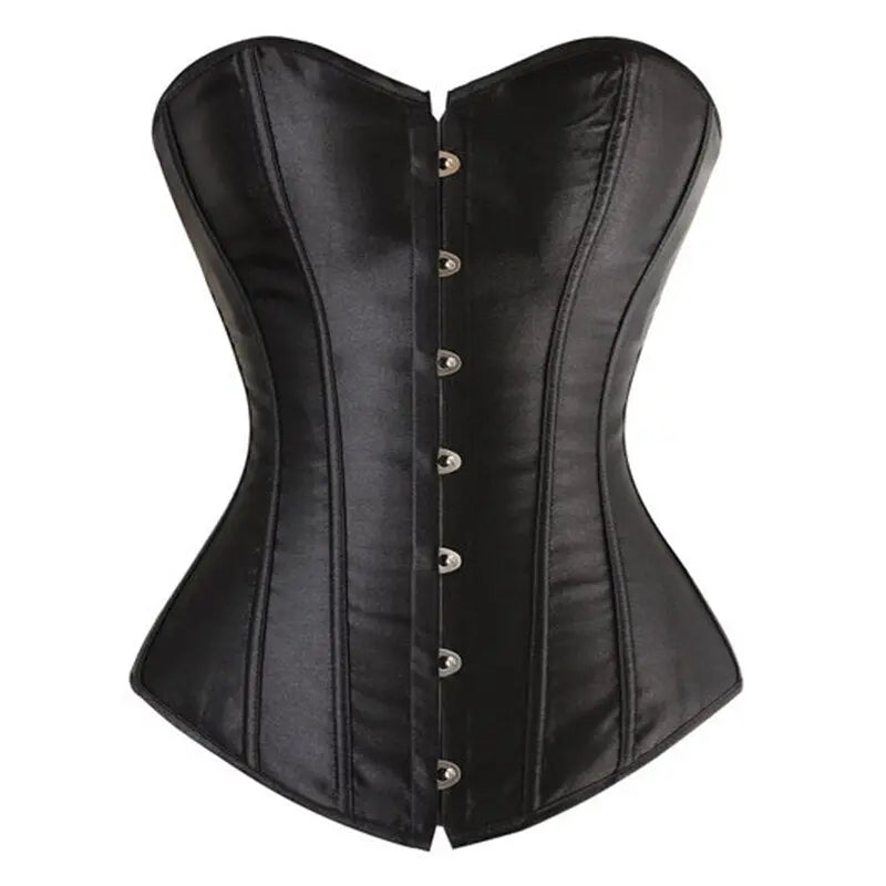 LacyNighty™ Model CT418 LORETTA LACE LINGERIE OVERBUST CORSET