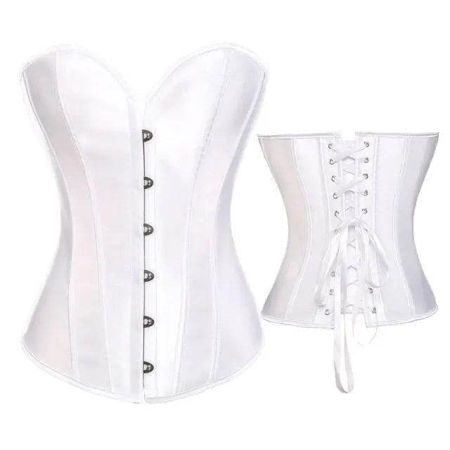 LacyNighty™ Model CT418 LORETTA LACE LINGERIE OVERBUST CORSET