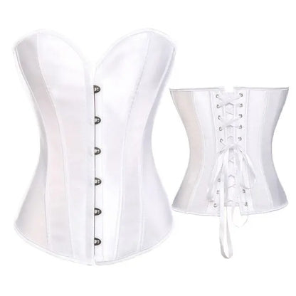 LacyNighty™ Model CT418 LORETTA LACE LINGERIE OVERBUST CORSET