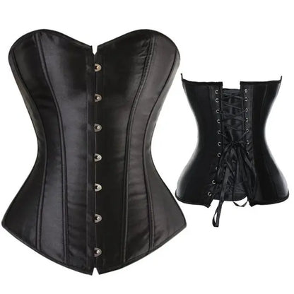 LacyNighty™ Model CT418 LORETTA LACE LINGERIE OVERBUST CORSET