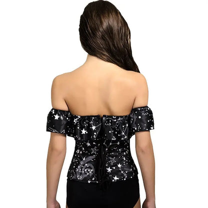 LacyNighty™ Model CT415 LORETTA LACE LINGERIE OVERBUST CORSET