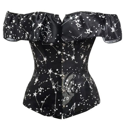 LacyNighty™ Model CT415 LORETTA LACE LINGERIE OVERBUST CORSET