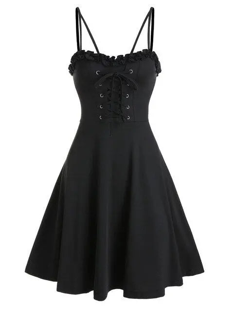 Lacy Black Dress Lacy0301Goth